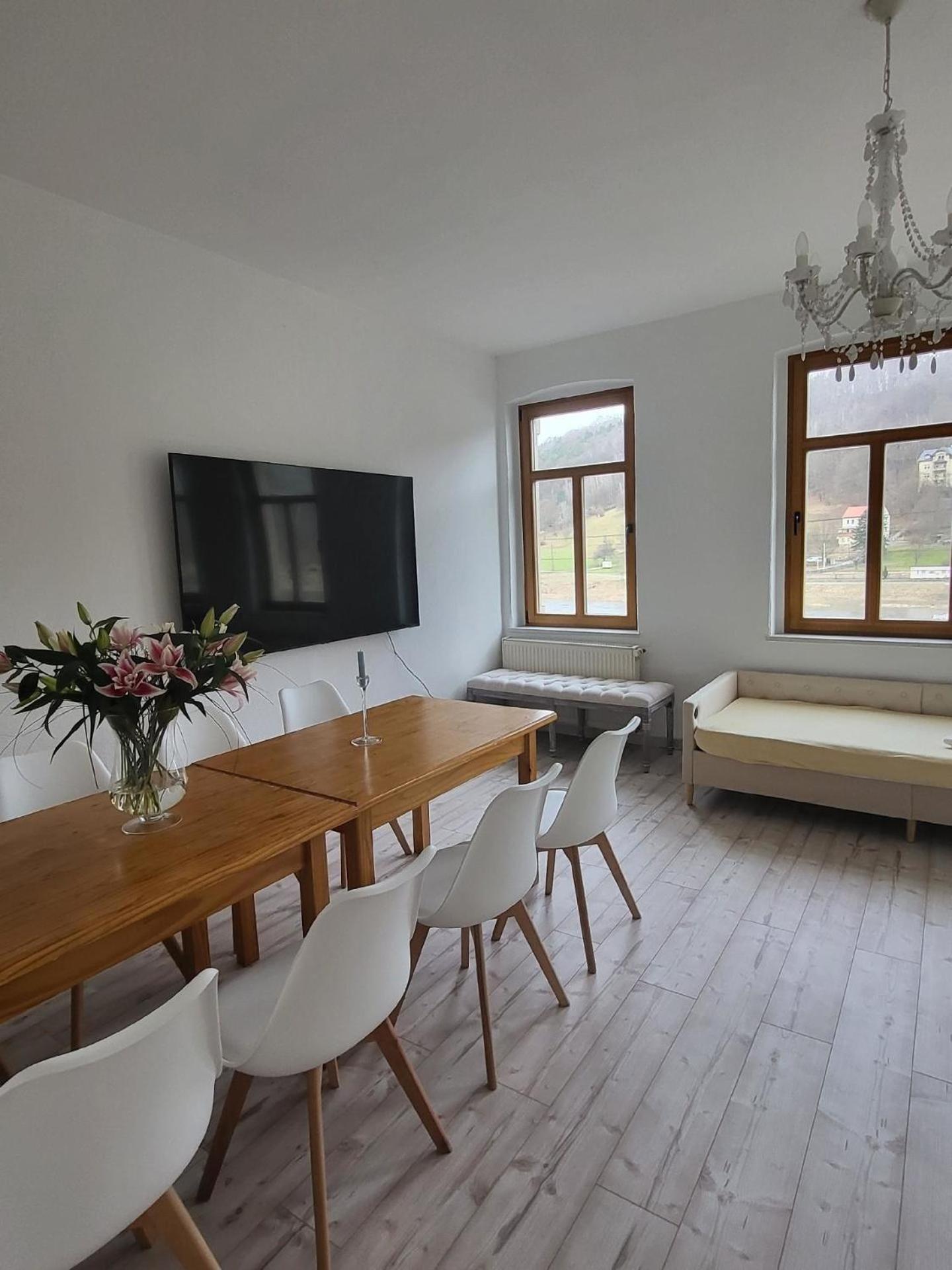 Lilienstein Apartment Konigstein an der Elbe Bagian luar foto