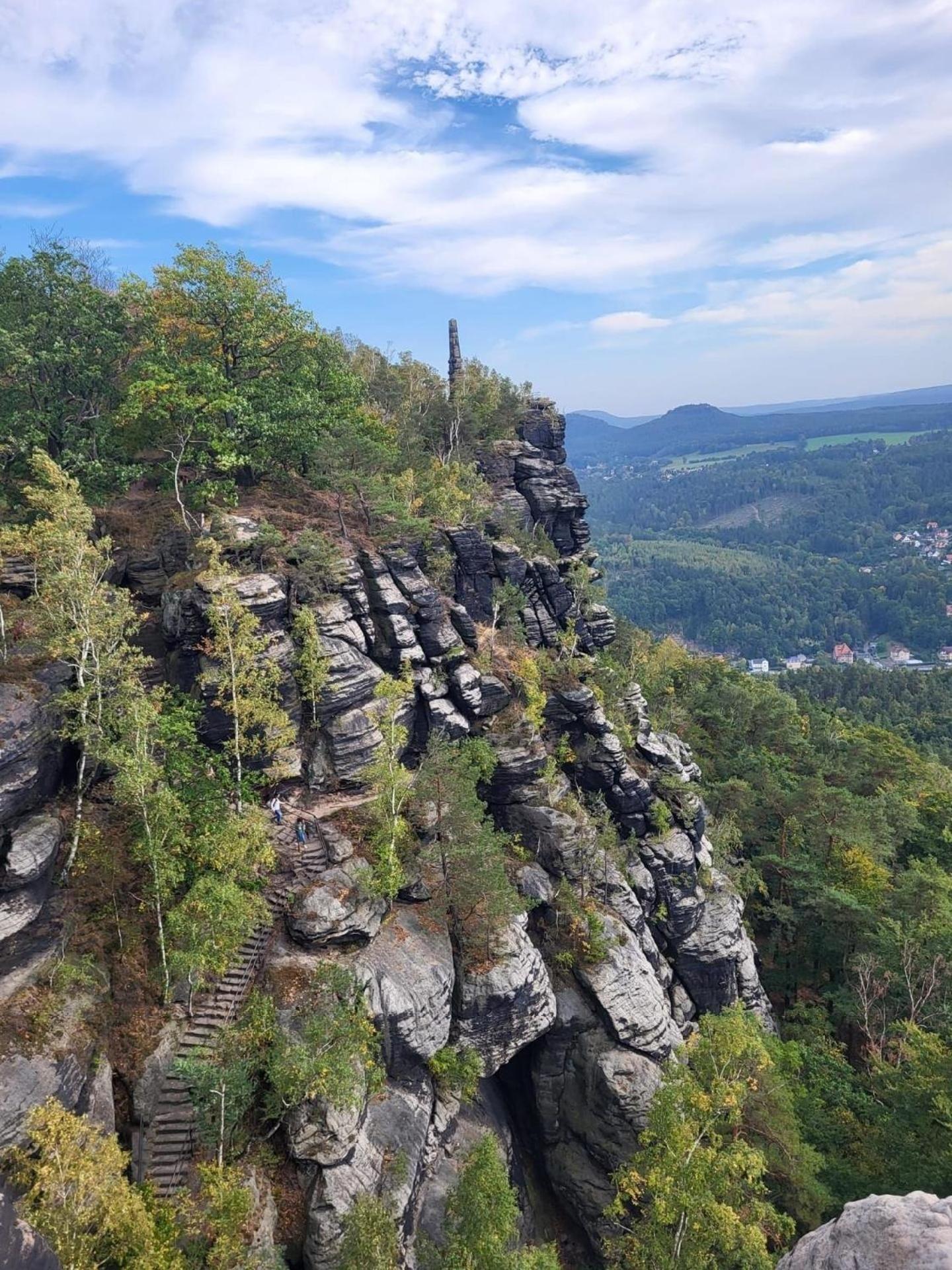 Lilienstein Apartment Konigstein an der Elbe Bagian luar foto