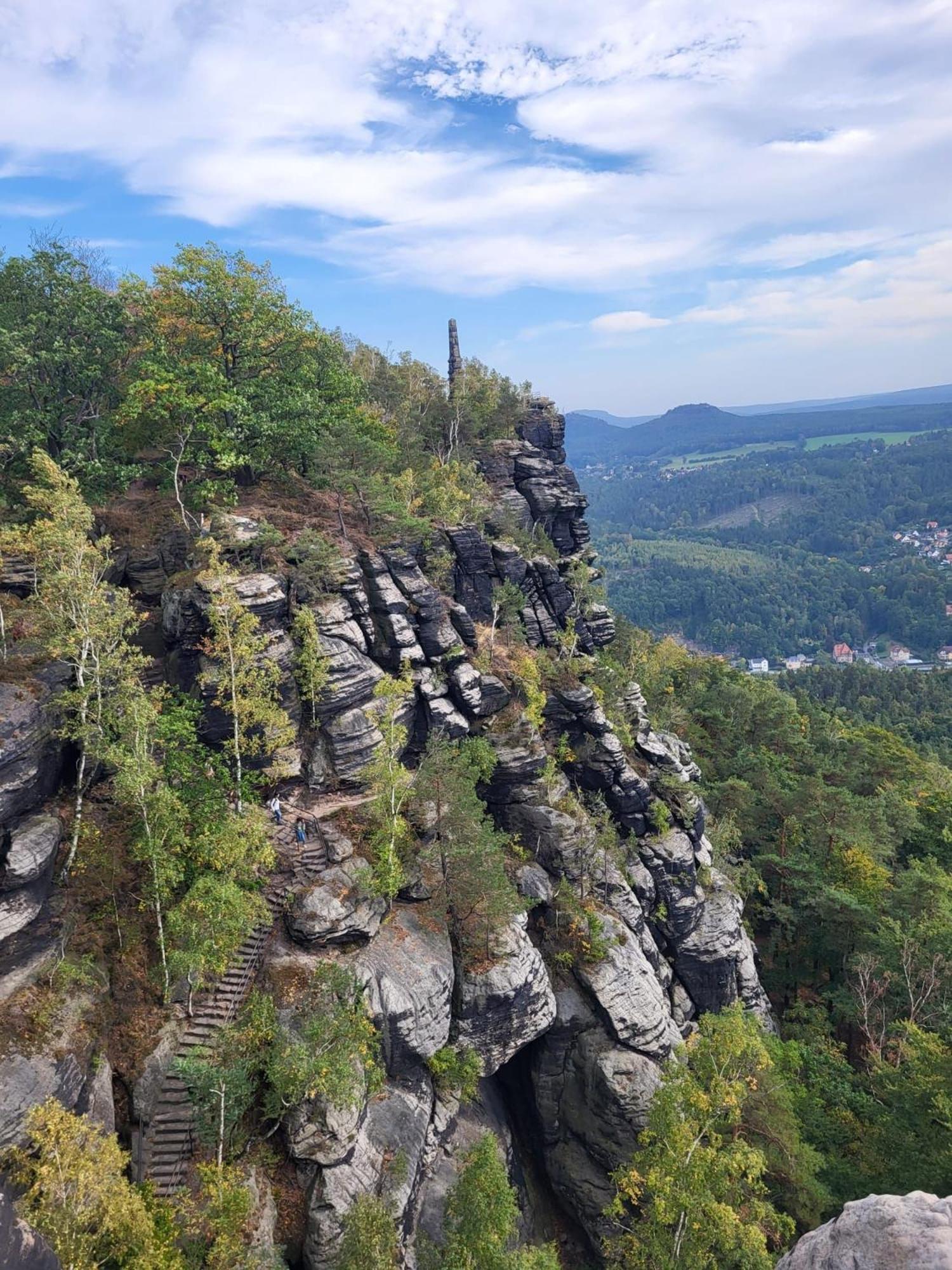 Lilienstein Apartment Konigstein an der Elbe Bagian luar foto